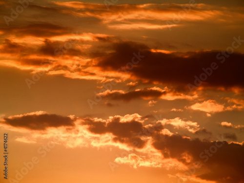 Fototapeta Naklejka Na Ścianę i Meble -  burning sky