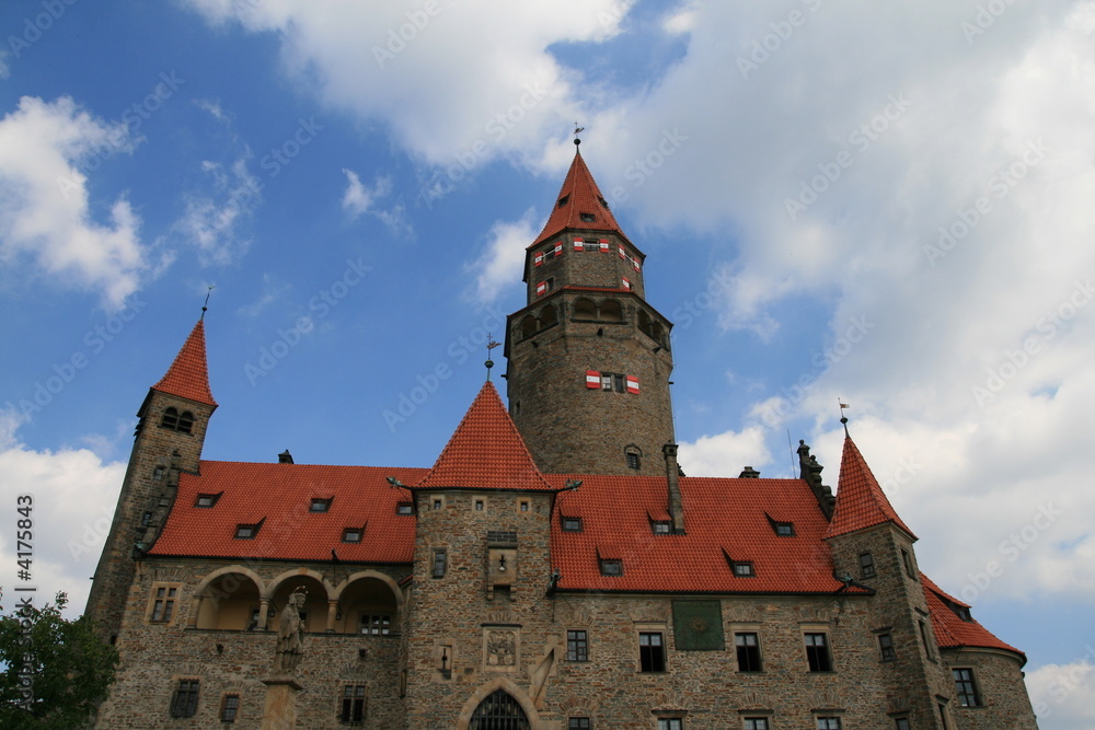 The Bouzov castle