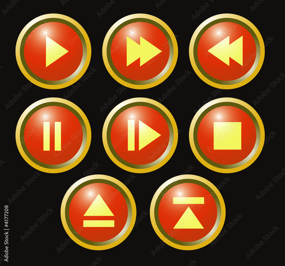 Volumetric glass buttons for a web Volumetric glass buttons for a web