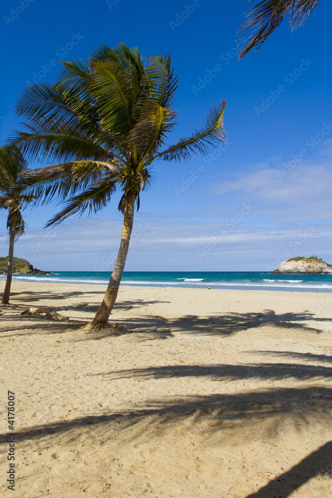 Beach on island Margarita, Venezuela