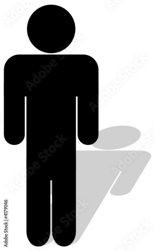 silhouette d'un homme SVG