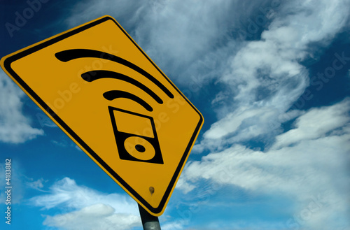 Podcasting Sign