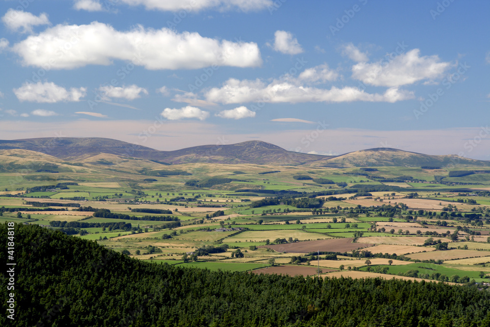 Views of  Coquetdale from Simonside