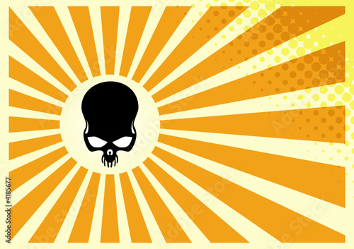 totenkopf hintergrund halloween