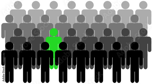 le bon candidat dans la foule