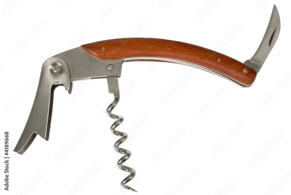 corkscrew, knife corkscrew, knife
