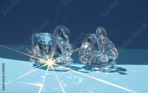Crystal Swans