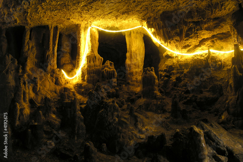 Underground cave