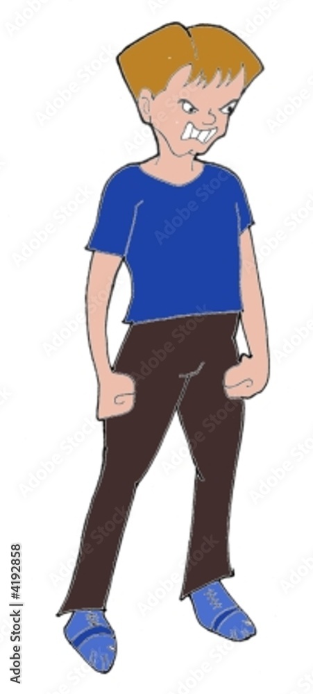 Fototapeta premium orgueilleux en colère