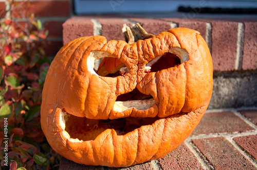 rotten pumpkin photo