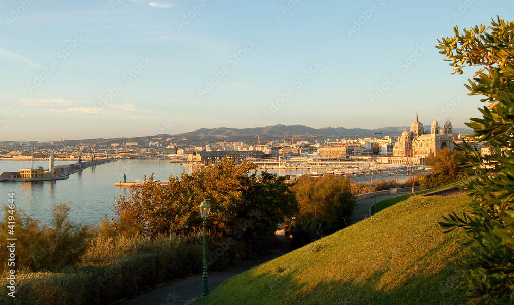 La Major et le port moderne - Marseille