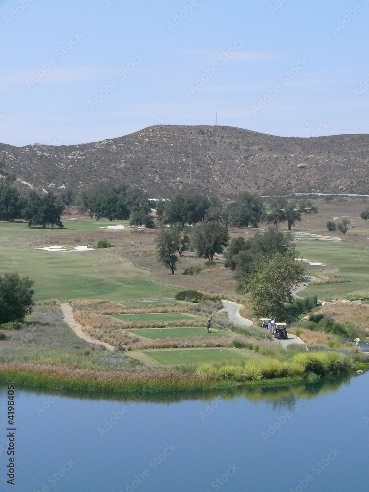 Obraz premium tee box