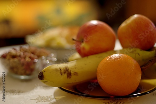 apples and bananas