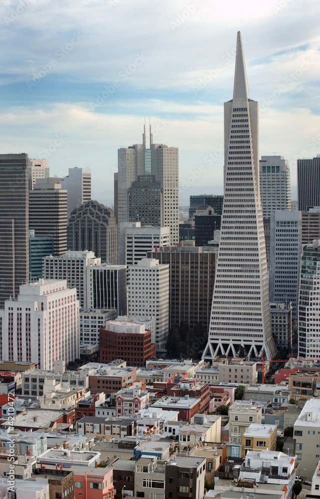 Obraz premium Downtown San Francisco