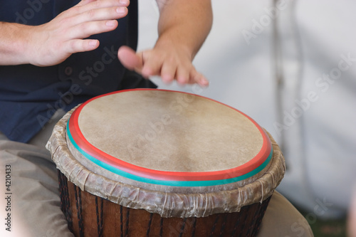 Playing the Drum