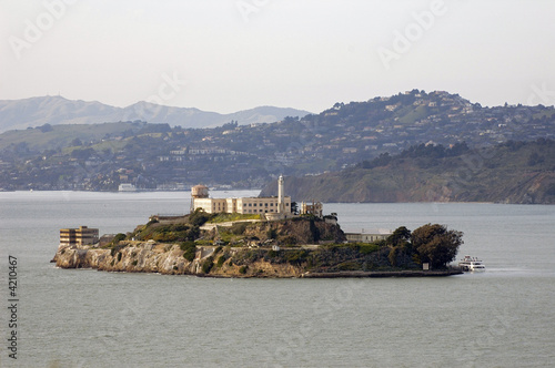 Alcatraz island view photo