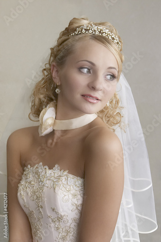 Portrait of the bride.