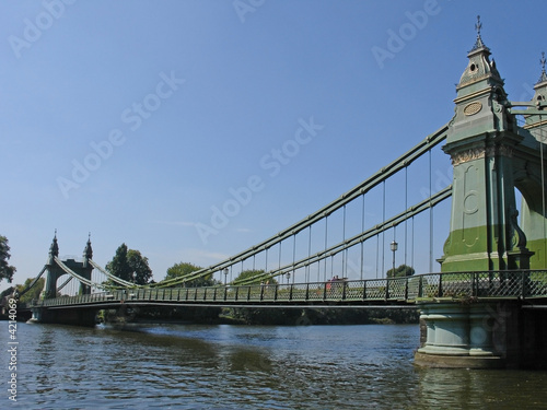 hammersmith bridge, london photo