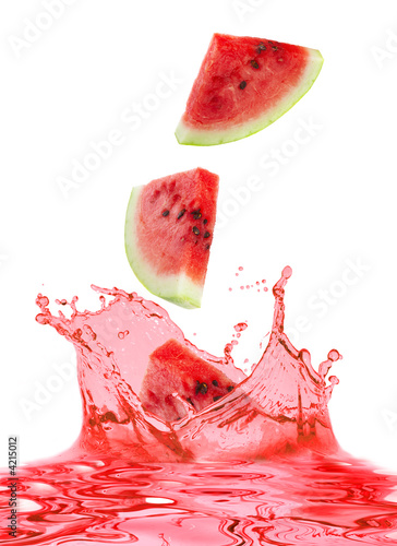 watermelon and juice #4215012