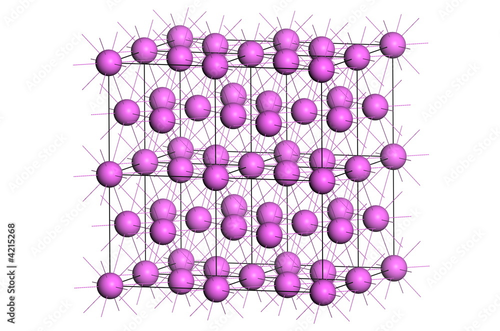 Aluminium molecule Stock Illustration Adobe Stock