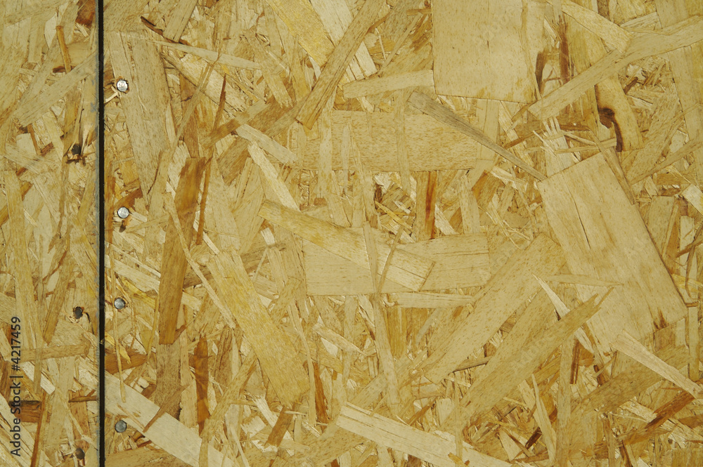 Background of sheet wood at new home construction site. Background of sheet wood at new home construction site.