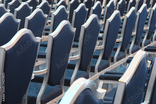Seats in lecture hall
