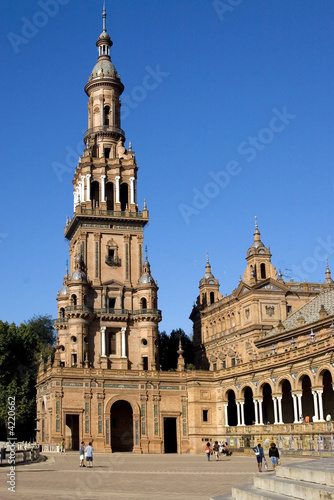 Tower of Plaza de Espana