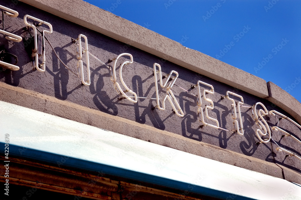 Obraz premium Ticket Booth