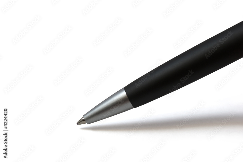 Ballpen on white background. Ballpen on white background.
