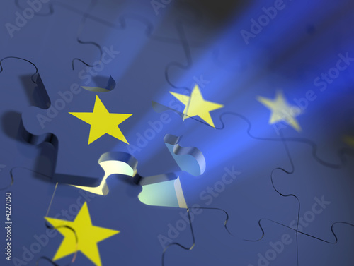 European union puzzle game theme