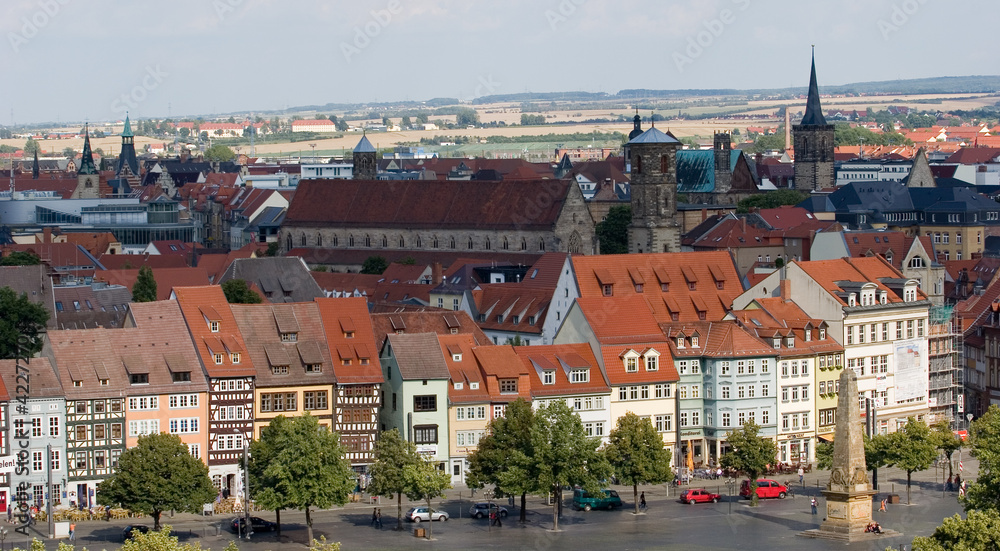 Altstadt Erfurt Stock-Foto | Adobe Stock