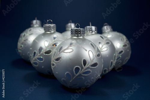 Blue Christmas Tree Ornamam...