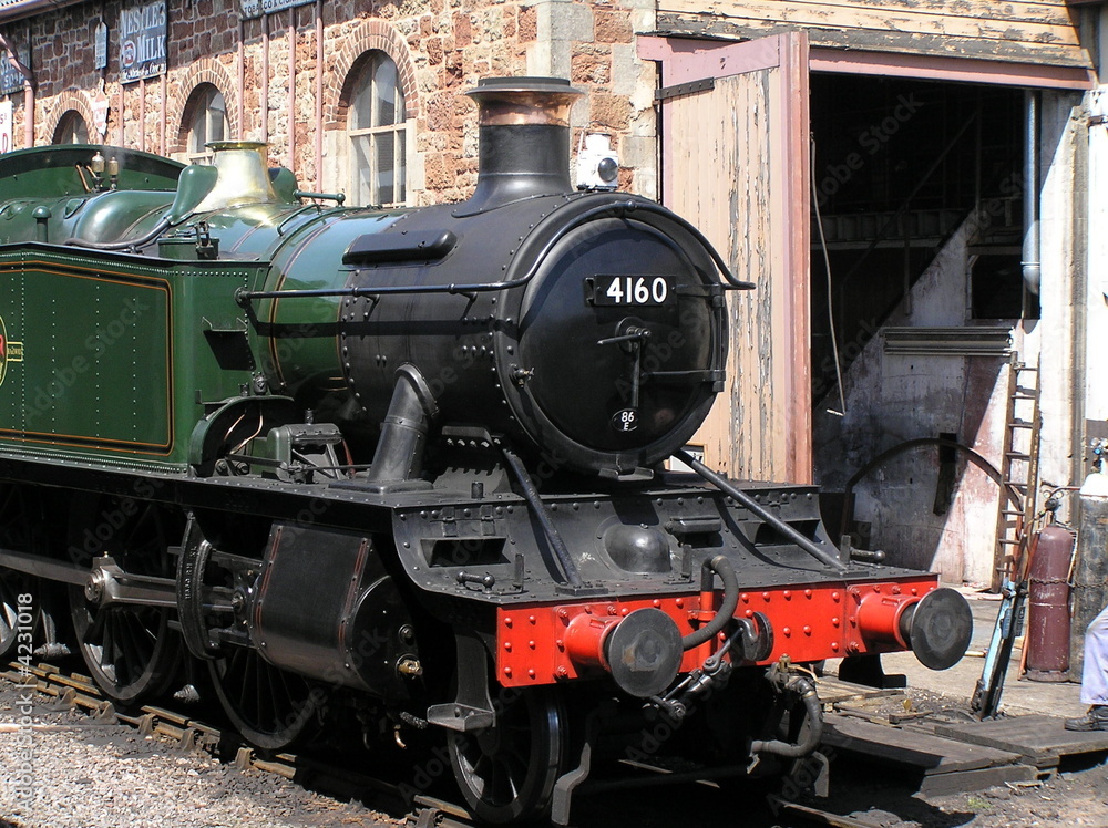 Naklejka premium Steam Train