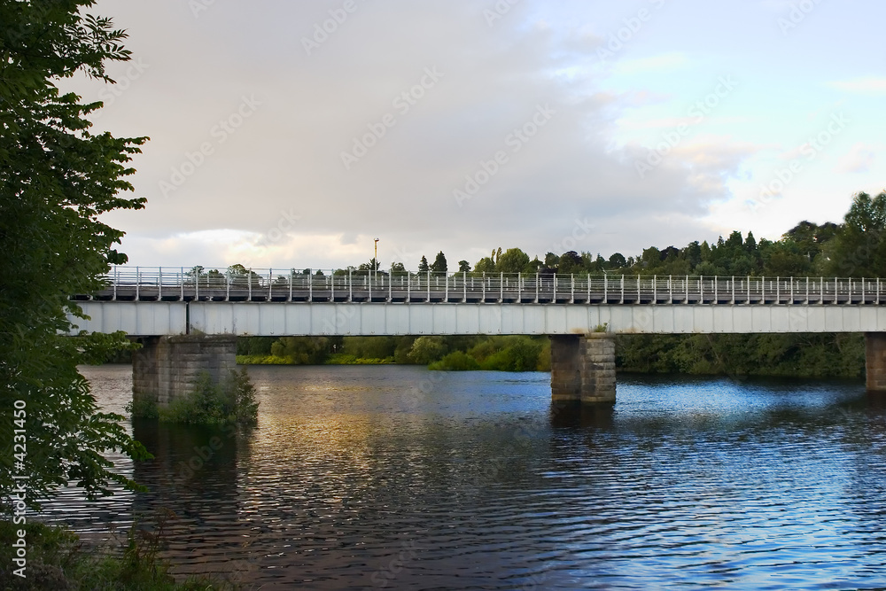 Railway Bridge at Perth