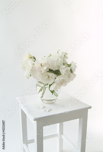 Bouquet of Iceberg roses