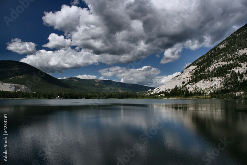 Crowsnest Lake reflection