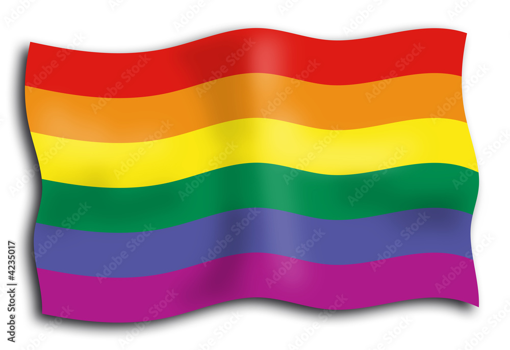 Obraz premium drapeau gay
