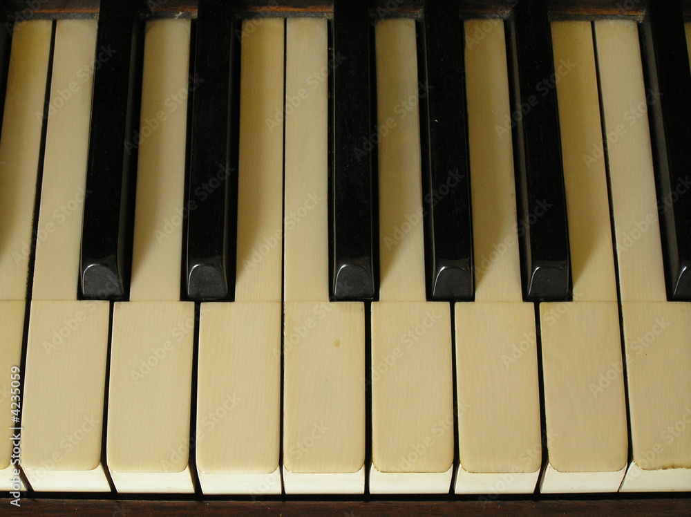 Naklejka premium Piano keys