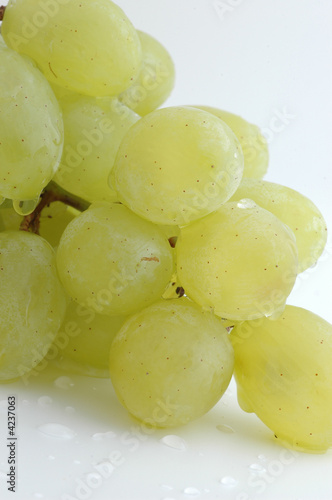 Racimo de uvas verdes