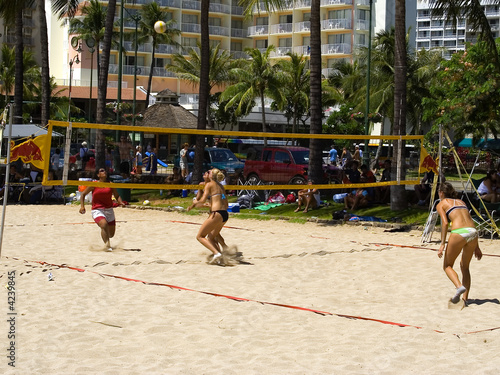 Beach volleyball 