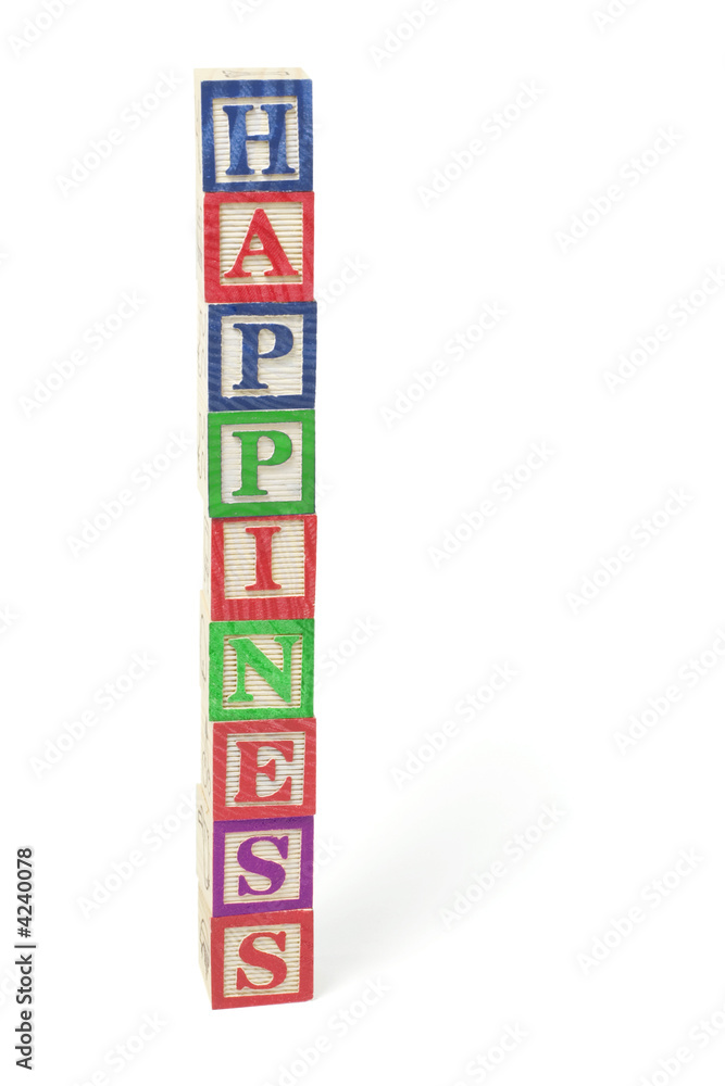 Alphabet Blocks - Happiness Alphabet Blocks - Happiness
