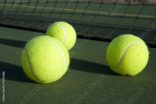 Tennis Balls & Net © JJAVA