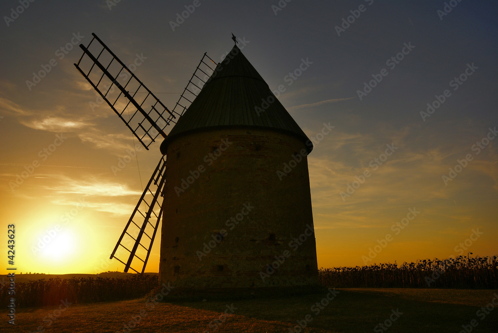 le moulin et le soleil