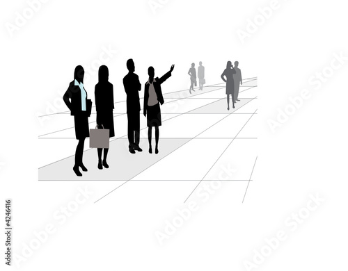 Groupd of Business People