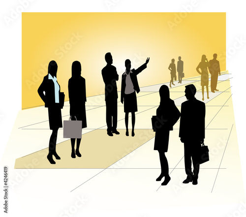Groupd of Business People