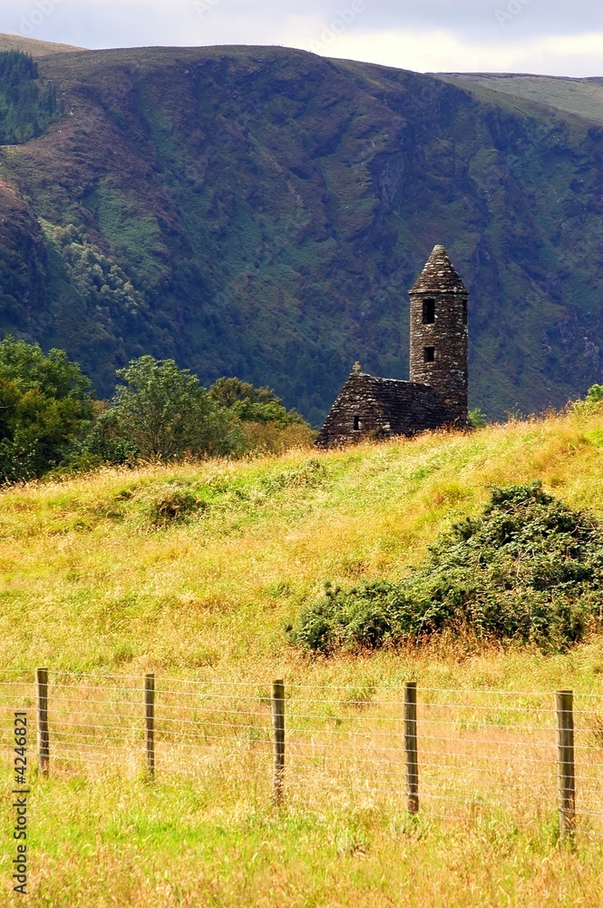 St. Kevin's ancient church in Glendalough, Ireland