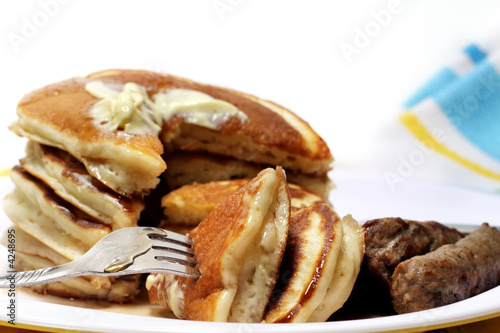 Pancakes And Sausage