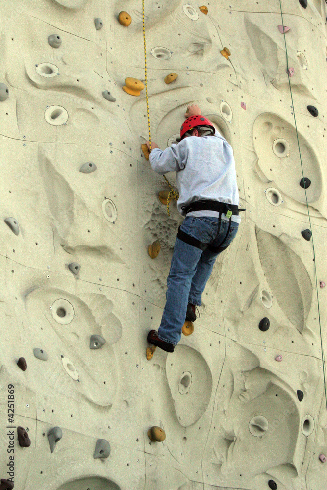 climbing wall climbing wall