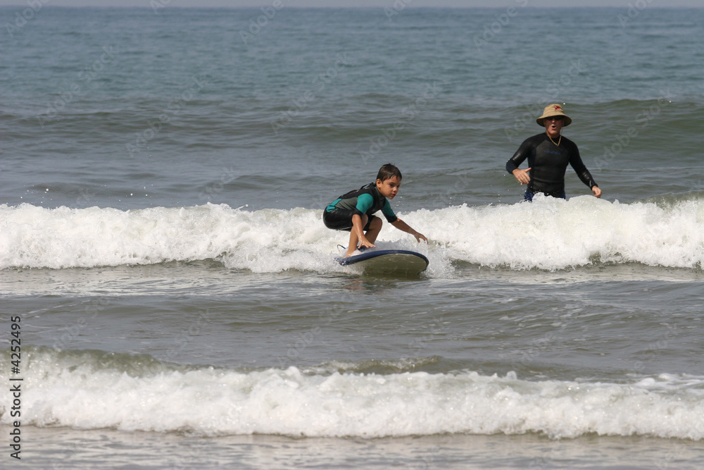 leçon de surf