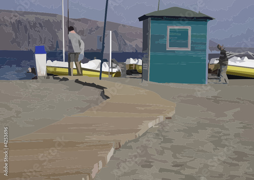 caseta de playa